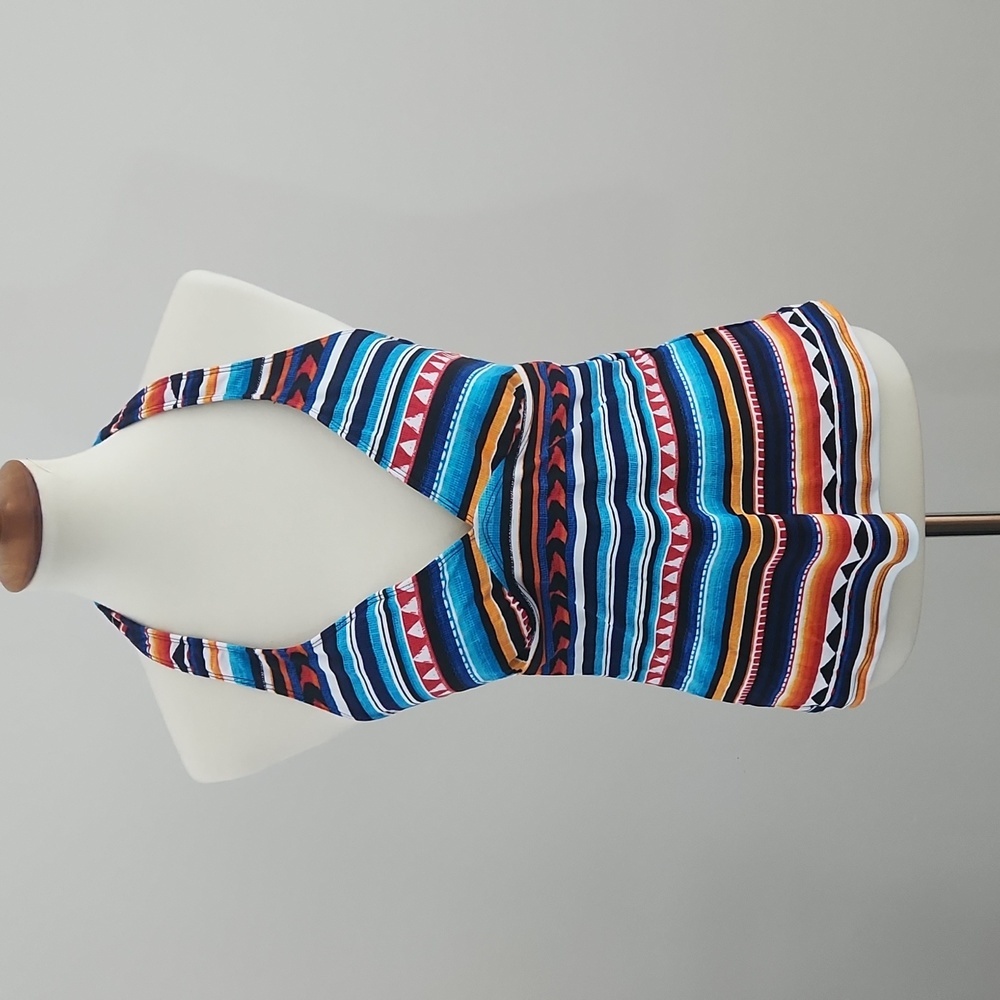 Chaps Swim Halter Tank